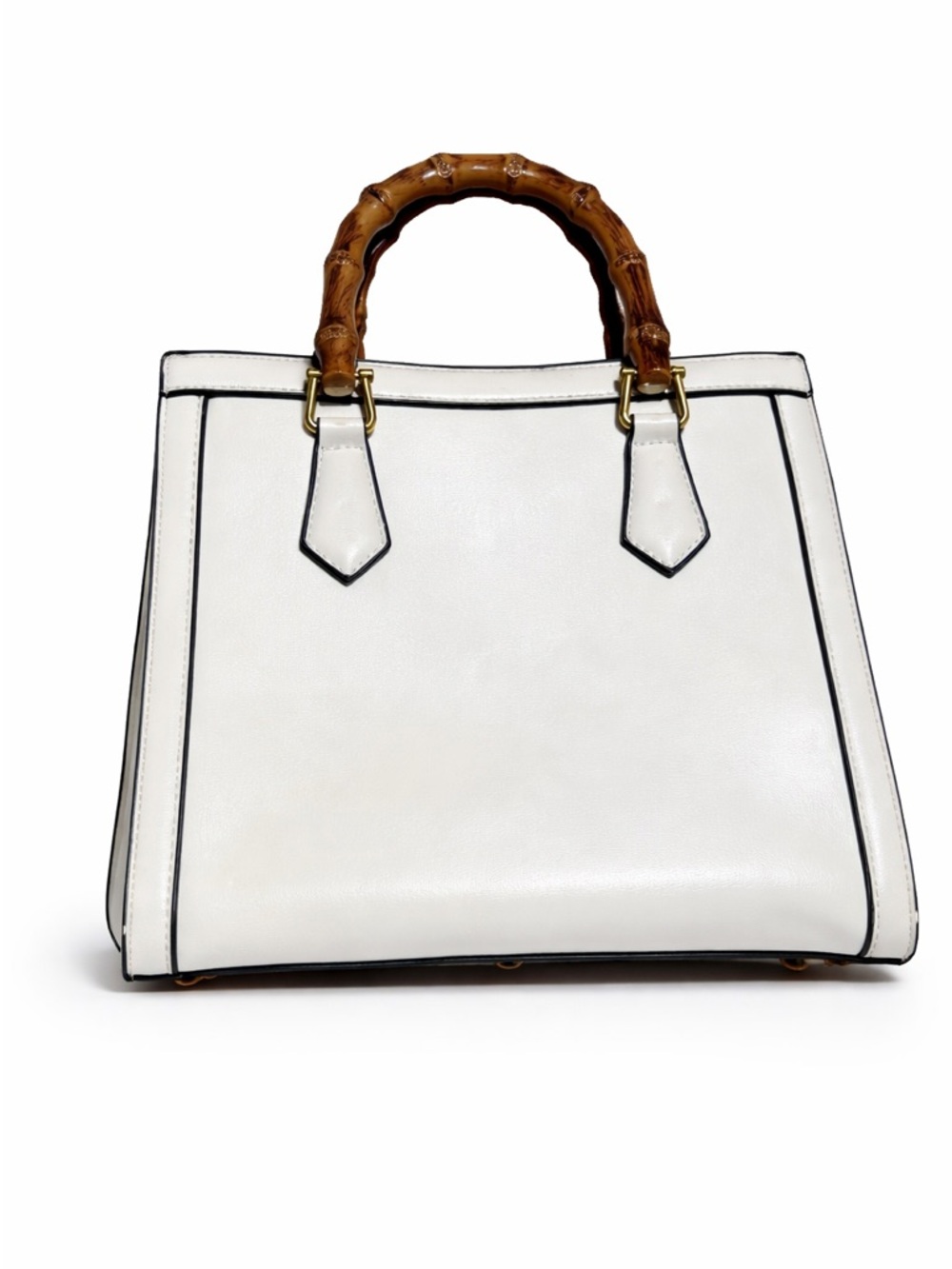 Gucci Dianna Bamboo Leather Top-Handle Tote with Bamboo Accent 1 : 1 - Picture 2 of 2